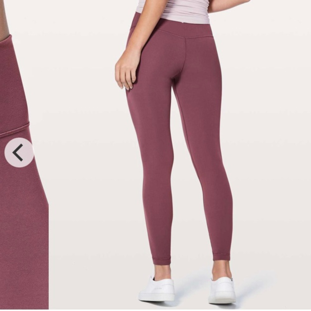 Align Pant, So Merlot 25” - Picture 7 of 8